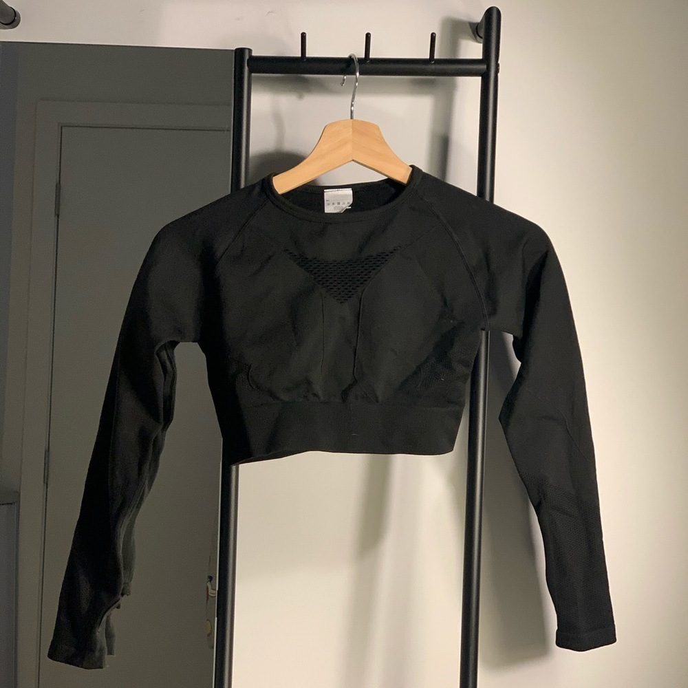 Crop top long sleeve